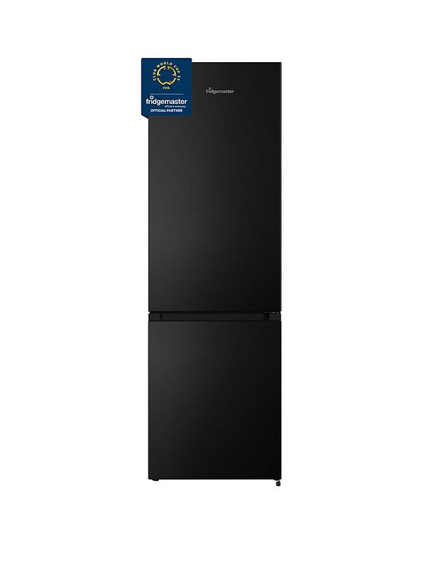 Fridgemaster MC55265EB 55cm Wide, 70/30 Freestanding Fridge Freezer - Black